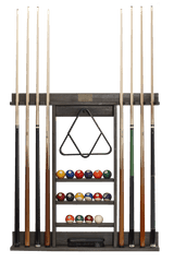 American Heritage Billiards Bluegrass Wall Rack (Charcoal)