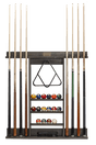American Heritage Billiards Bluegrass Wall Rack (Charcoal)