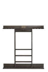 American Heritage Billiards Bluegrass Wall Rack (Charcoal)
