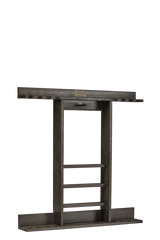 American Heritage Billiards Bluegrass Wall Rack (Charcoal)