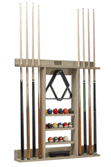 American Heritage Billiards Bluegrass Wall Rack (Natural Ash)