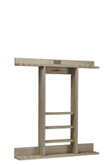 American Heritage Billiards Bluegrass Wall Rack (Natural Ash)
