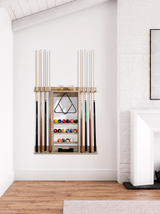 American Heritage Billiards Bluegrass Wall Rack (Natural Ash)