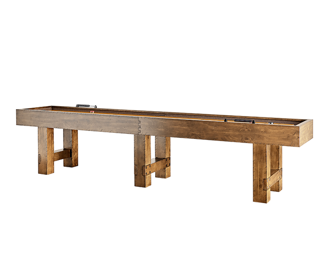 American Heritage Billiards Bristol Shuffleboard Table (Harvest)