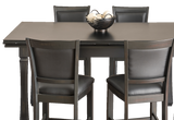 American Heritage Billiards Burlington Game Table Set (Peppercorn)