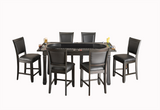 American Heritage Billiards Burlington Game Table Set (Peppercorn)