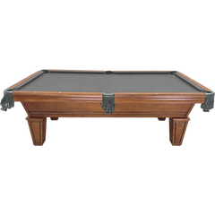 Plank & Hide Carrigan Wood Pool Table with Free Accessory Kit