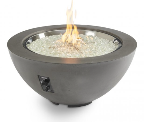 Outdoor Greatroom Midnight Mist Cove 30 Fire Bowl