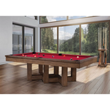 Plank & Hide Covington Wood Pool Table (Size 8') 87044-MOD with Free Accessory Kit
