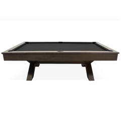 Plank & Hide Crusader Wood Pool Table (Size 8') 878924-16 with Free Accessory Kit