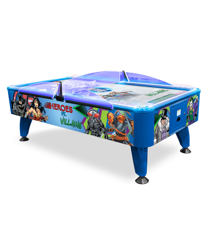 Namco DC Heroes Vs Villains Air Hockey Arcade Game