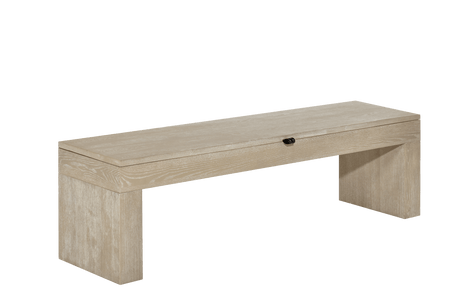 American Heritage Billiards Dining Storage Bench (Natural Ash)