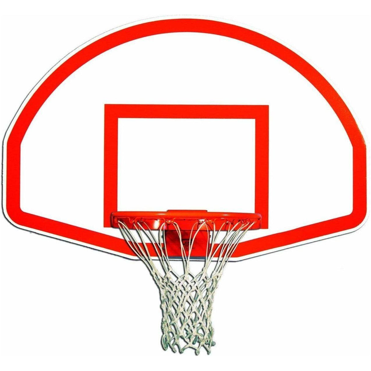 Gared 35-1/2” x 54” Fan-Shape Aluminum Basketball Backboard 1750B-NH
