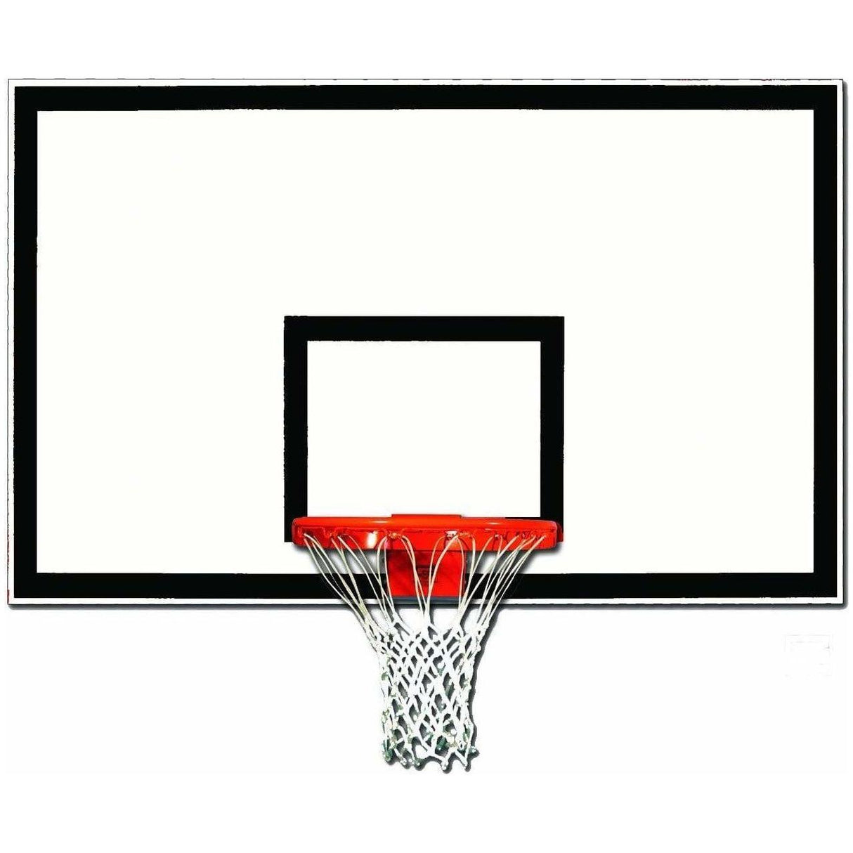 Gared 42” x 72” Lightweight Full Sized Fiberglass Basketball Backboard 1342B-BLK