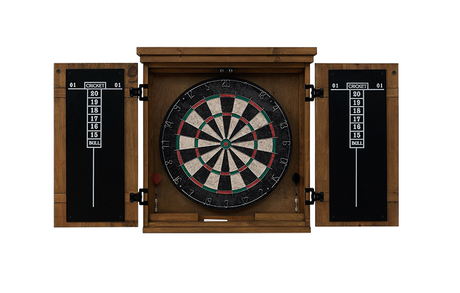 American Heritage Billiards Gateway Dartboard Cabinet (Reclaimed Wood)