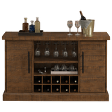 American Heritage Billiards Gateway Wine Cabinet (Reclaimed Wood)