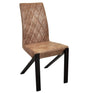 Maxima House IRVIN Leather Chair, set of 2