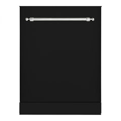 Hallman 24-Inch Dishwasher with Stainless Steel Metal Spray Arms (not plastic) with Classico Chrome handle