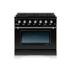 Hallman Classico Series 30" Gas Freestanding Range with Chrome Trim