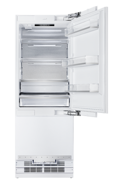 Hallman 30" Built-in Refrigerator with 11.5 cu. ft. and Bottom Freezer with 4.5 cu. ft. a total 16.0 Cu. Ft., Panel Ready