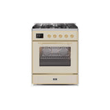 ILVE 30" Majestic II Series Gas Burner and Electric Oven Range with 5 Sealed Burners - UM30DNE3