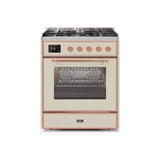 ILVE 30" Majestic II Series Gas Burner and Electric Oven Range with 5 Sealed Burners - UM30DNE3