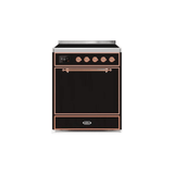 ILVE 30" Majestic II Series Induction Range with 4 Elements 2.3 cu. ft. Total Oven Capacity TFT Oven Control Display - UMI30QNE3
