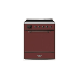ILVE 30" Majestic II Series Induction Range with 4 Elements 2.3 cu. ft. Total Oven Capacity TFT Oven Control Display - UMI30QNE3
