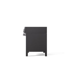 ILVE 36"Panoramagic Series Freestanding Electric Double Oven Range with 5 Elements, Triple Glass Cool Door, Convection Oven, TFT UPMI09S3