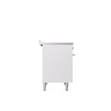 ILVE 40" Professional Plus II Series Freestanding Electric Double Oven Range with 5 Elements, Triple Glass Cool Door - UPDI406WMP