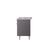 ILVE 48Inch Professional Plus II Freestanding Dual Fuel Range with 8 Sealed Burner - UP48FWMP