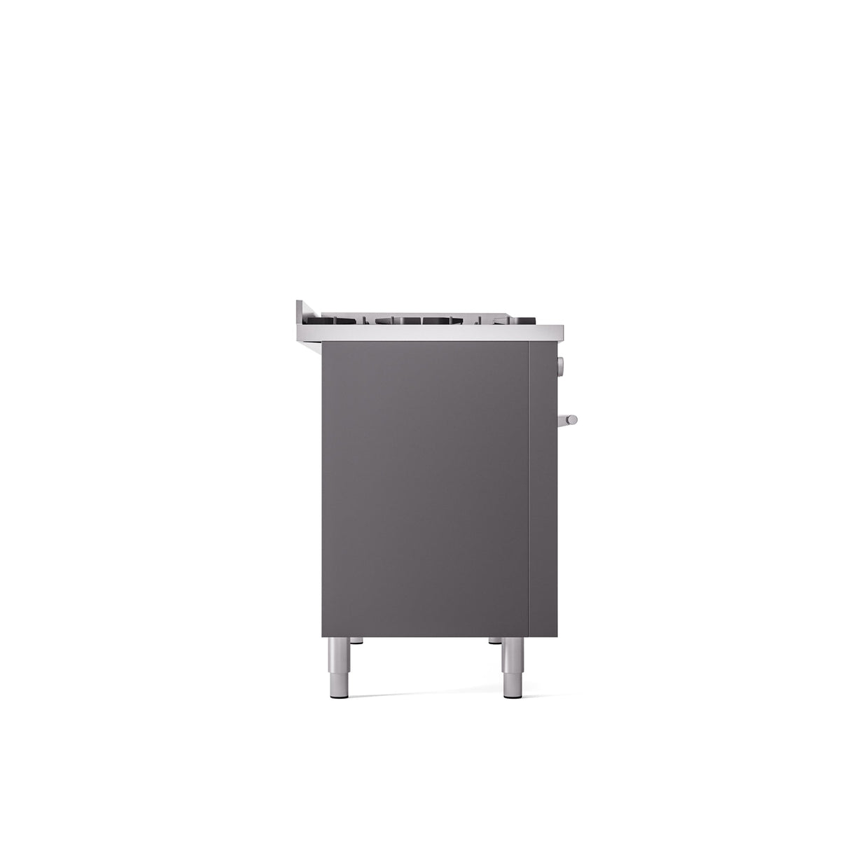 ILVE 48Inch Professional Plus II Freestanding Dual Fuel Range with 8 Sealed Burner - UP48FWMP