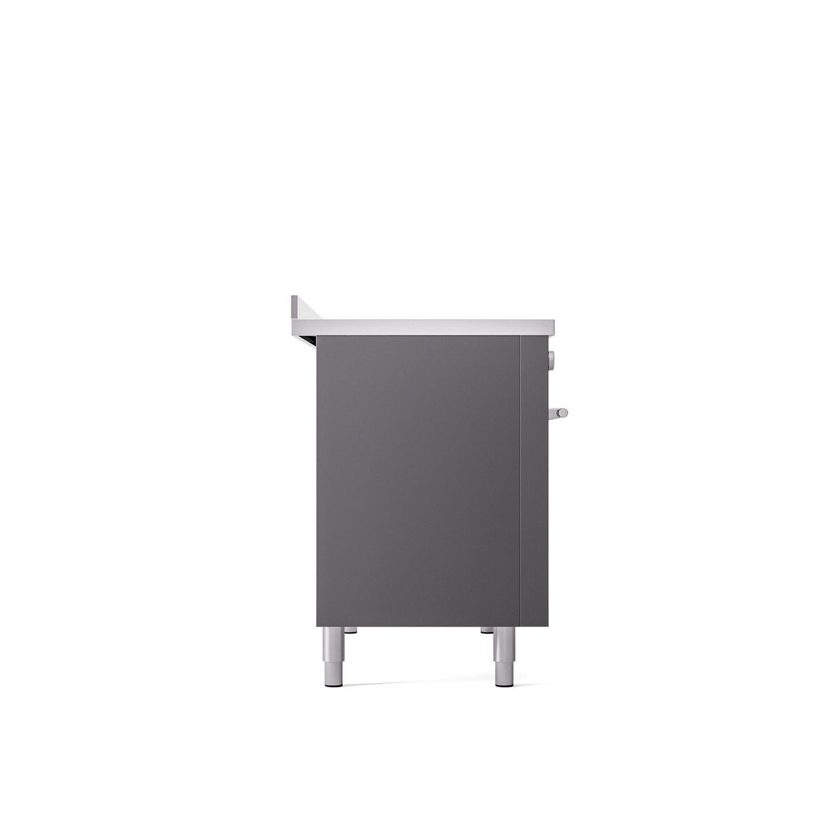ILVE 48" Professional Plus II Series Freestanding Electric Double Oven Range with 8 Elements, Triple Glass Cool Door, Convection Oven, TFT Oven Control Display and Child Lock - UPI486WMP