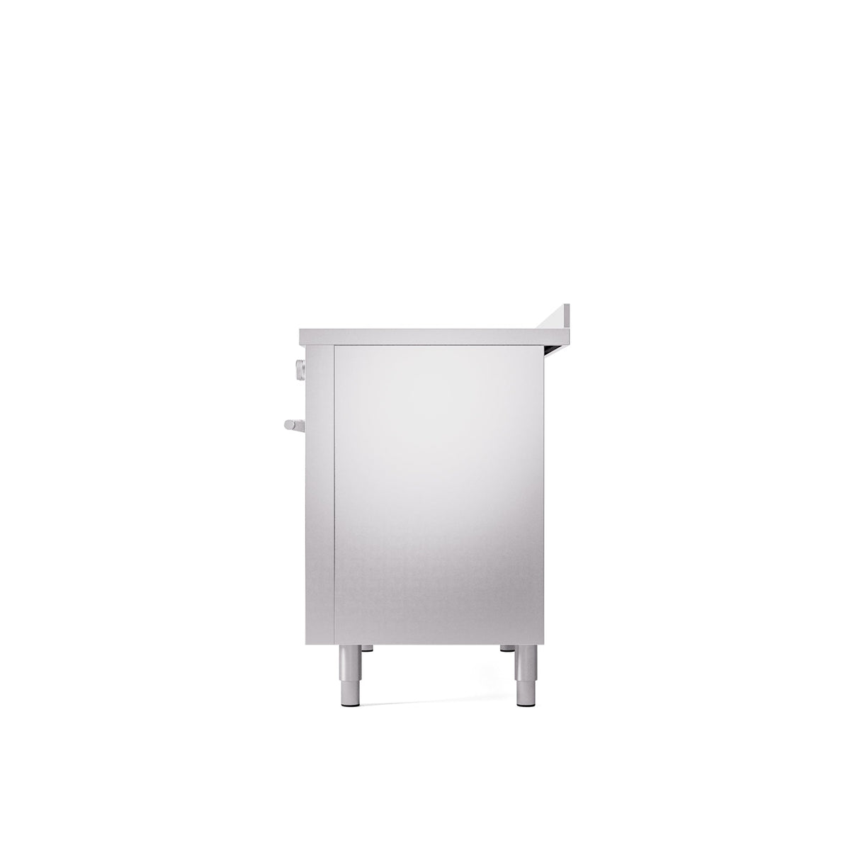 ILVE 48" Professional Plus II Series Freestanding Electric Double Oven Range with 8 Elements, Triple Glass Cool Door, Convection Oven, TFT Oven Control Display and Child Lock - UPI486WMP
