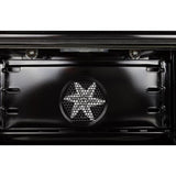 ILVE 60 Inch Nostalgie Series Freestanding Double Oven Dual Fuel Range with 8 Sealed Burners and Griddle - UPN150FDMPBLXLP