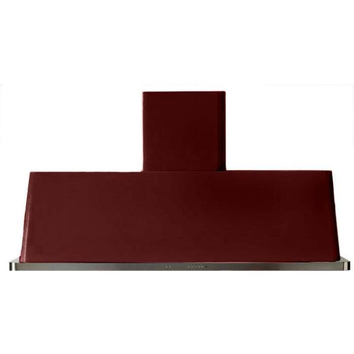 ILVE 60" Wall Mount Range Hood features 600 CFM Blower Antigrease Filter 2 Warming Lights Filter Light Indicator Autooff Function and 4 Fan Speeds - UAM150