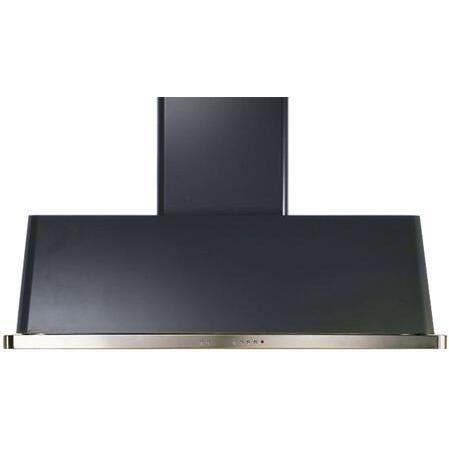 ILVE 60" Wall Mount Range Hood features 600 CFM Blower Antigrease Filter 2 Warming Lights Filter Light Indicator Autooff Function and 4 Fan Speeds - UAM150