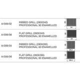 ILVE Cast Iron Steak Grill Pan - A0060