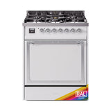 ILVE Nostalgie II Noblesse 30″ Dual Fuel Range Solid Door - UN30QNMP