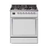 ILVE Nostalgie II Noblesse 30″ Dual Fuel Range Solid Door - UN30QNMP
