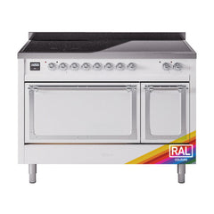 ILVE Nostalgie II Noblesse 48″ Induction Freestanding Range with Solid Door UNI486QNMP