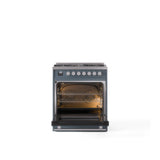 ILVE Professional Plus II 30Inch Freestanding Dual Fuel Range with 5 Sealed Burner - UP30WMP