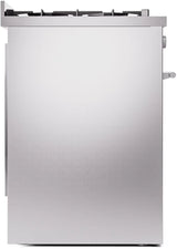 ILVE Professional Plus II 30Inch Freestanding Dual Fuel Range with 5 Sealed Burner - UP30WMP