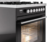 ILVE Professional Plus II 30Inch Freestanding Dual Fuel Range with 5 Sealed Burner - UP30WMP