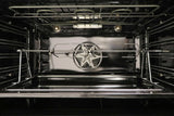 ILVE Professional Plus Series 30 Inch Freestanding Range Gas/Propane, Chrome Trim - UPW76DVGGN