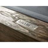 Plank & Hide Isaac Wood Pool Table with Free Accessory Kit