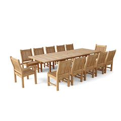 Anderson Teak Set-90 Dining Table Set