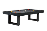 American Heritage Billiards Lanai 8' Outdoor Pool Table (Obsidian Black)