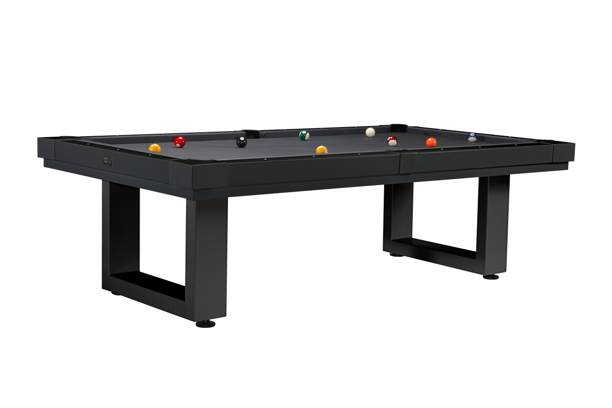 American Heritage Billiards Lanai 8' Outdoor Pool Table (Obsidian Black)