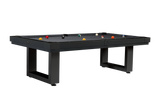 American Heritage Billiards Lanai 8' Outdoor Pool Table (Obsidian Black)